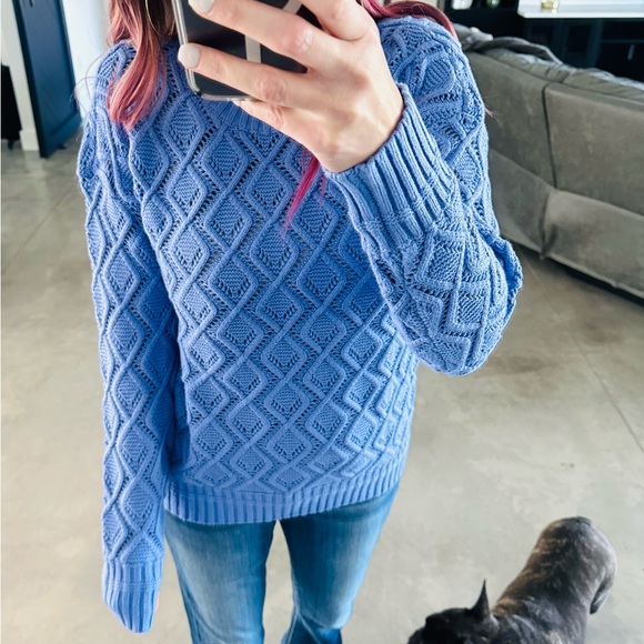 Lavender Knit sweater - Picture 2 of 2